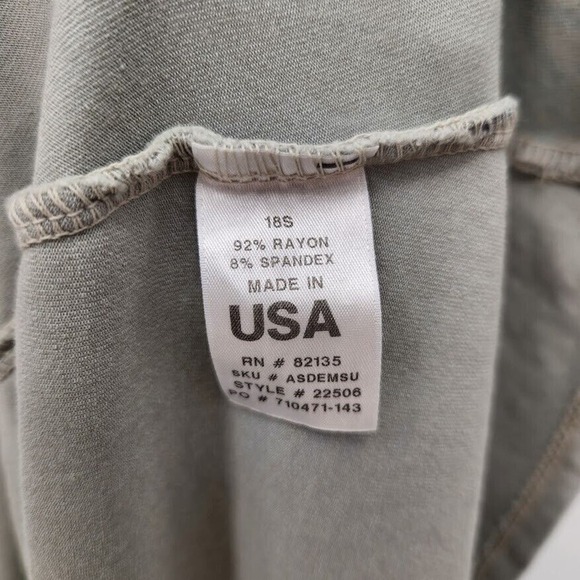 Fresh Produce Womens Knee Length Dress Tropical Floral Print Jersey Knit Size XL - Picture 4 of 4